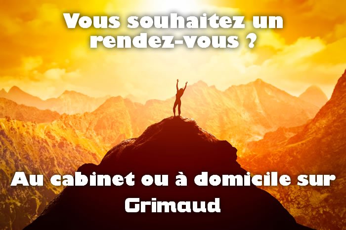 Prendre rendez-vous pour une sance d'Hypnose  Grimaud